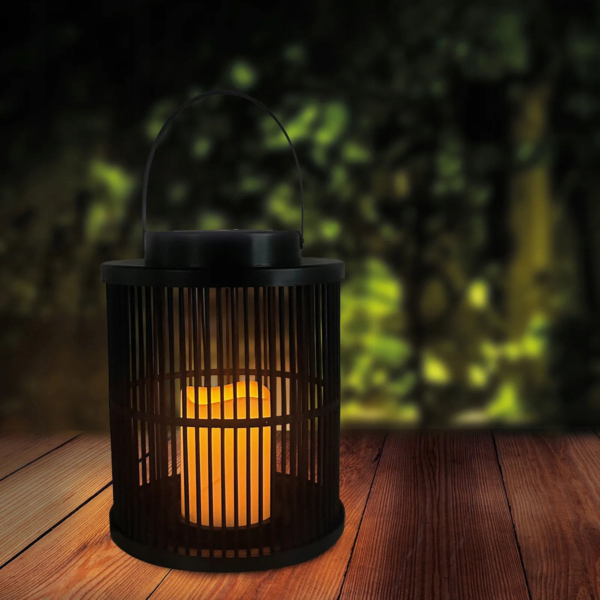 Saulės energija maitinamas sodo LED žibintas, kabinamas dekoratyvinis šviestuvas IP44 1800K šilta šviesa 25cm