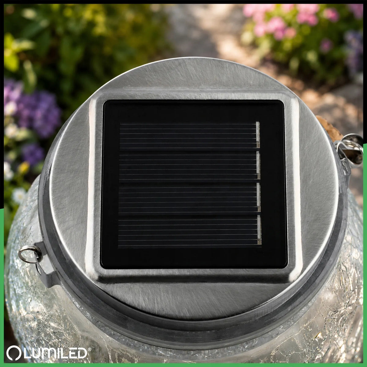 Saulės energija maitinamas sodo šviestuvas LED rutulys stiklinis pakabinamas žibintas terasai didelis