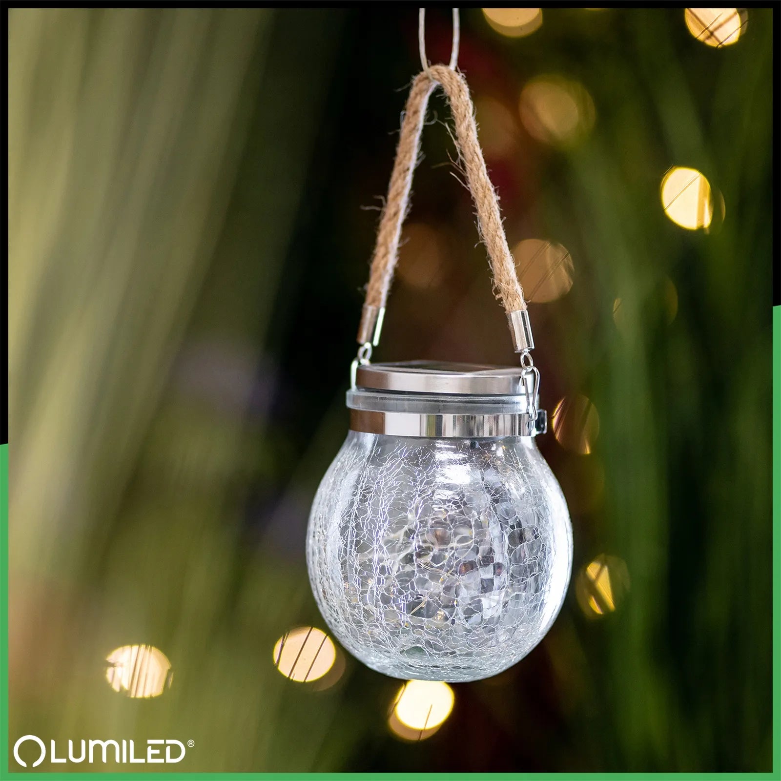 Saulės LED sodo šviestuvų rinkinys Lumiled Magus 3 vnt.