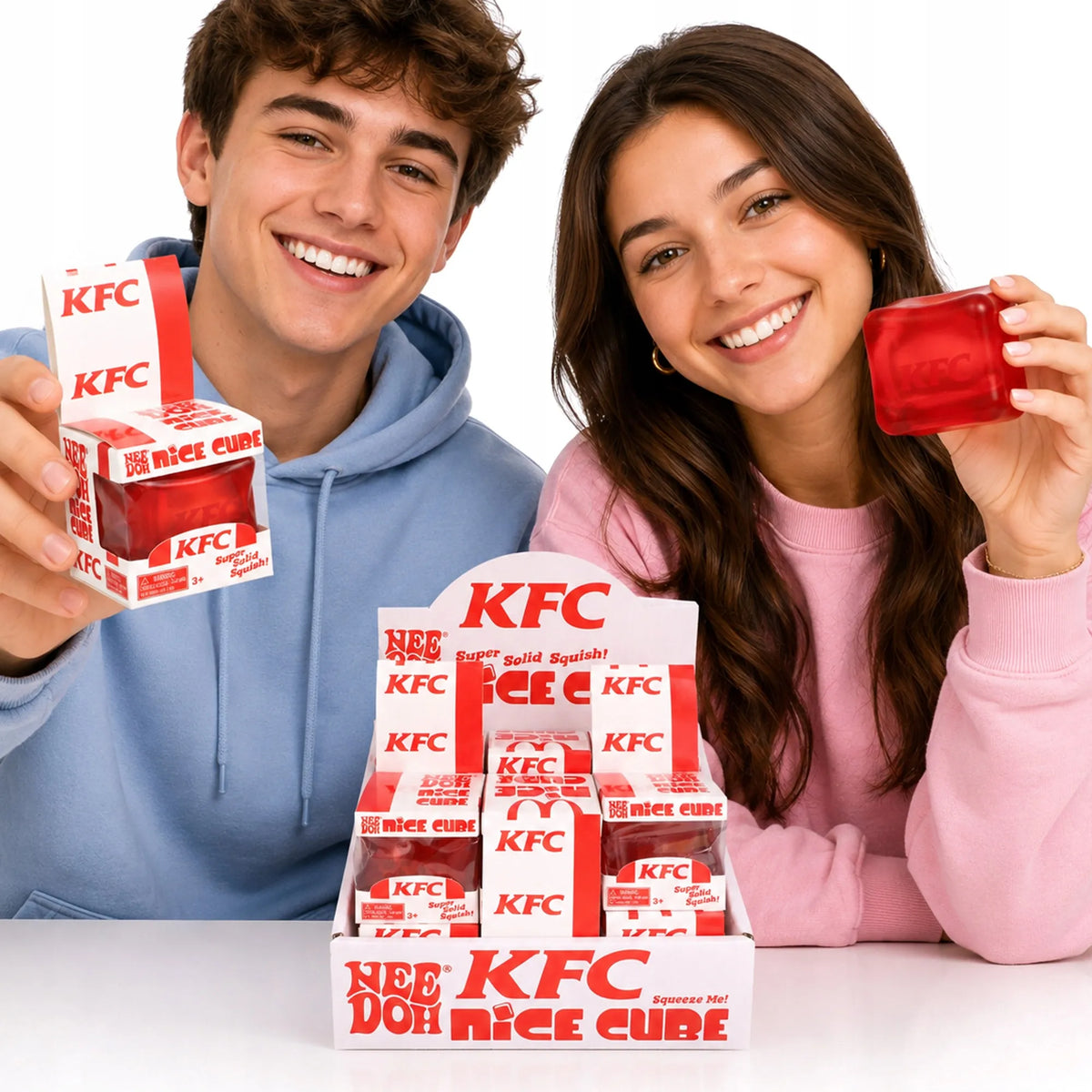 Schylling NEE DOH Nice Cube antistresinis sensorinis kubelis – dovana