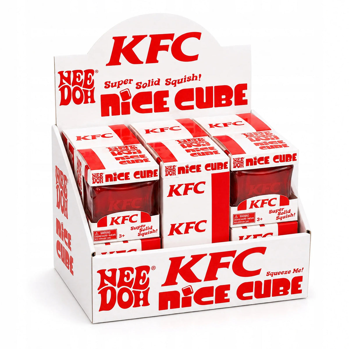 Schylling NEE DOH Nice Cube antistresinis sensorinis kubelis – dovana