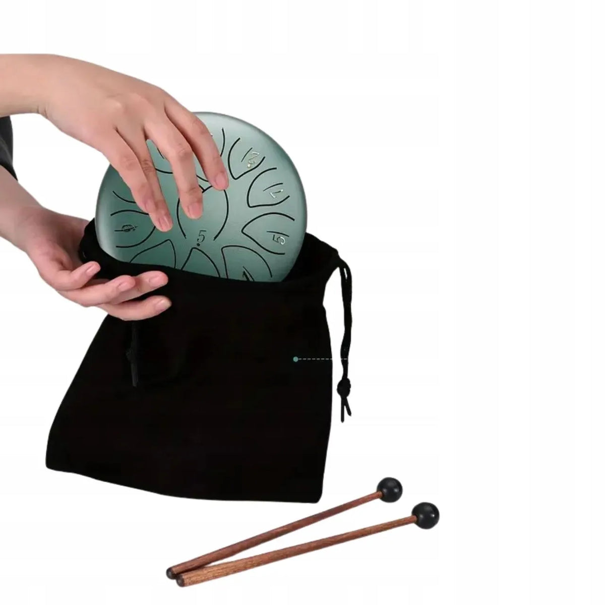Senti lietaus būgnas – liežuvinis lauko ir sodo instrumentas, 11 natų, skirtas meditacijai
