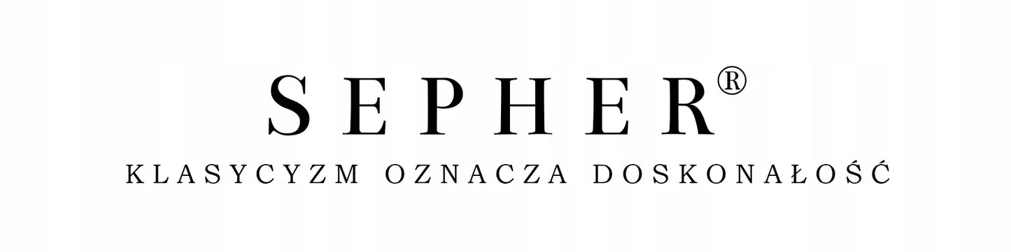 SEPHER vyriška odinė piniginė, juoda, horizontali, natūrali oda