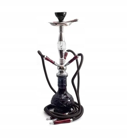 Shisha Oasis Thara kaljanas, 3 žarnos, juodas, 63 cm
