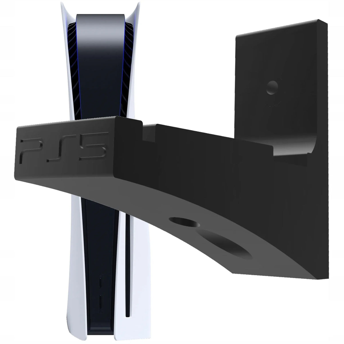 Sieninis laikiklis PlayStation 5 PS5 konsolei – saugus ir tvirtas tvirtinimas