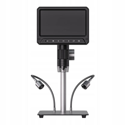 Skaitmeninis mikroskopas su 1200x priartinimu 12MP 28LED HD 7" ekranu 32GB MicroSD