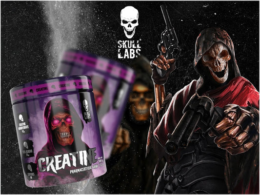 „Skull Labs“ kreatino monohidratas, 300 g – maisto papildas