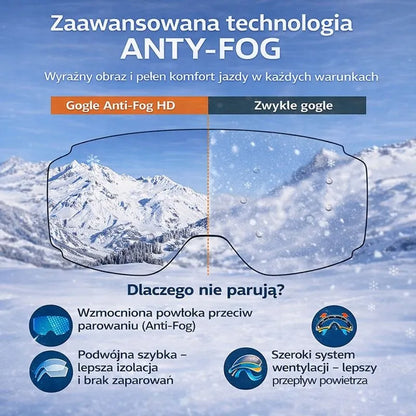 Slidinėjimo akiniai MB Velocity Prism1 slidinėjimui, snieglentei, motociklui, keturračiui ir paspirtukui UV400