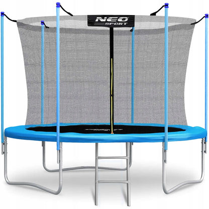 Sodo batutas 6ft/183cm su vidiniu tinklu ir kopėčiomis NEO SPORT