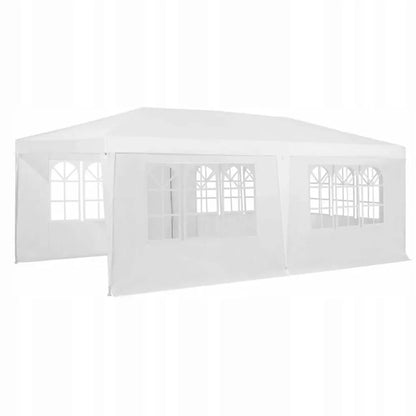 Sodo palapinė cateringui ir vakarėliams 3x6 m, prekybinis paviljonas, 6 sienelės, 18 m²
