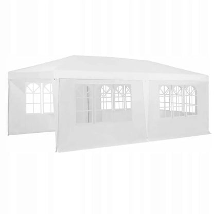 Sodo palapinė maitinimo vakarėlių renginių 3x6m paviljonas prekybinis 6 sienos 18m2