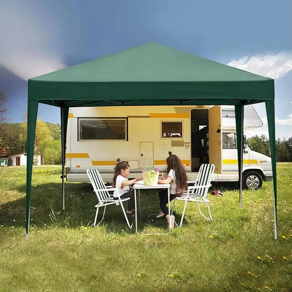 Sodo paviljonas ekspresinis prekybinė palapinė 3x3m automatinis + 4 sienos