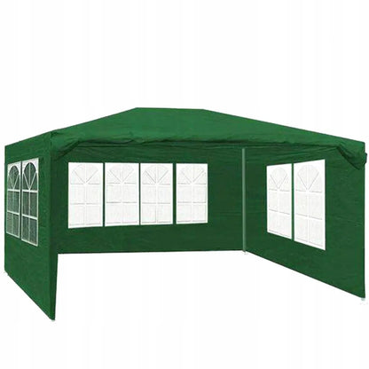 Sodo paviljonas prekybinė palapinė altana 3x4 m + 4 sienelės su langais