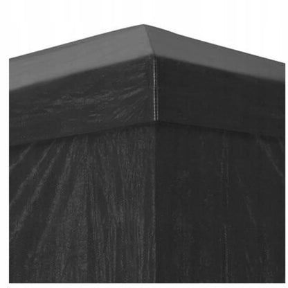 Sodo paviljonas prekybinė palapinė altana sodui 3x4 m + 4 sienelės juodas