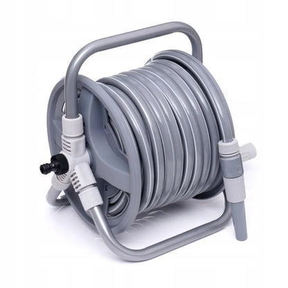Sodo žarnos laikiklis su 40m + 2m žarna KRAFT&DELE KD2080 1/2" 3 sluoksnių UV atspari