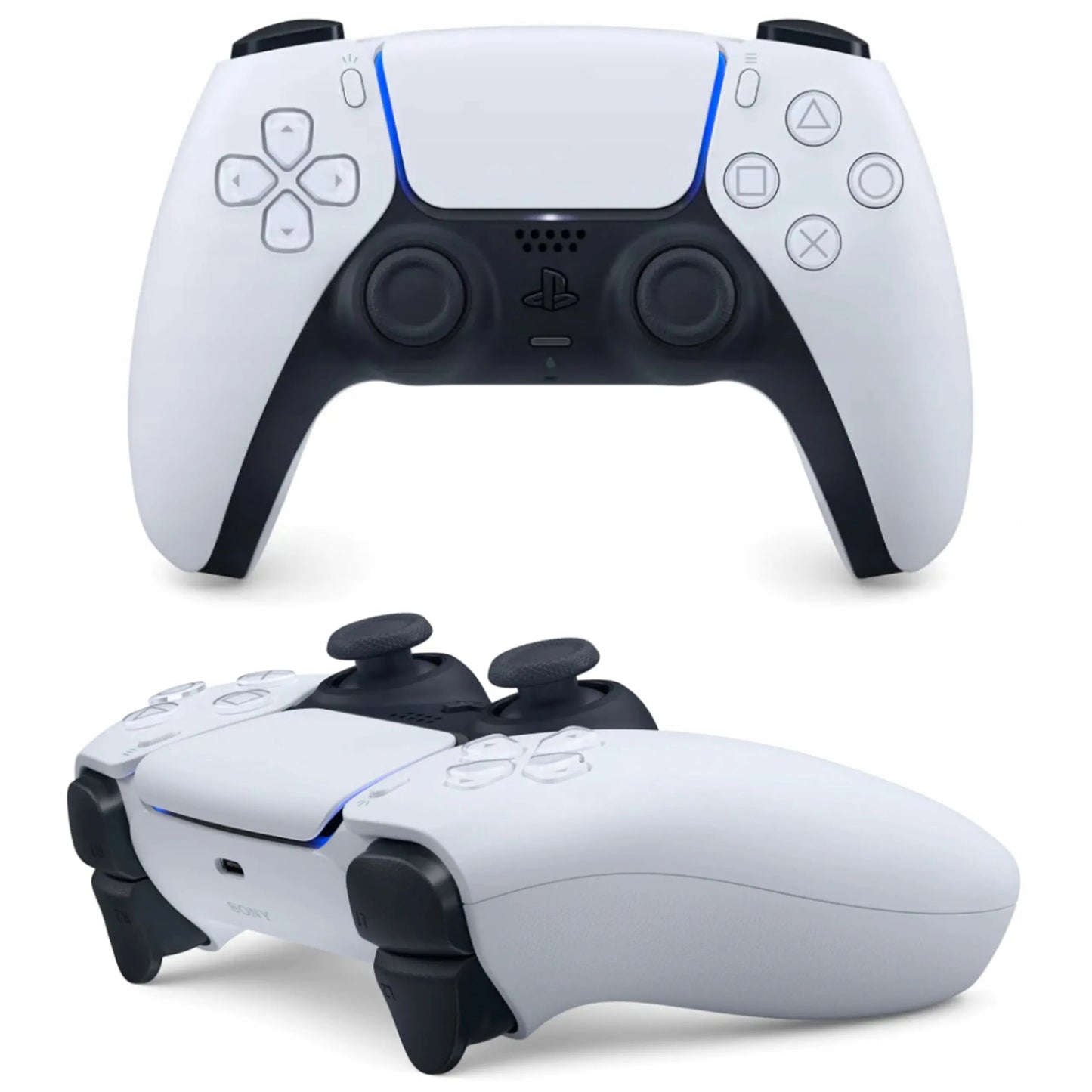 SONY DUALSENSE V3 PS5 VALDIKLIS - BALTAS - CFI-ZCT2W - BATERIJA IKI 12 VALANDŲ
