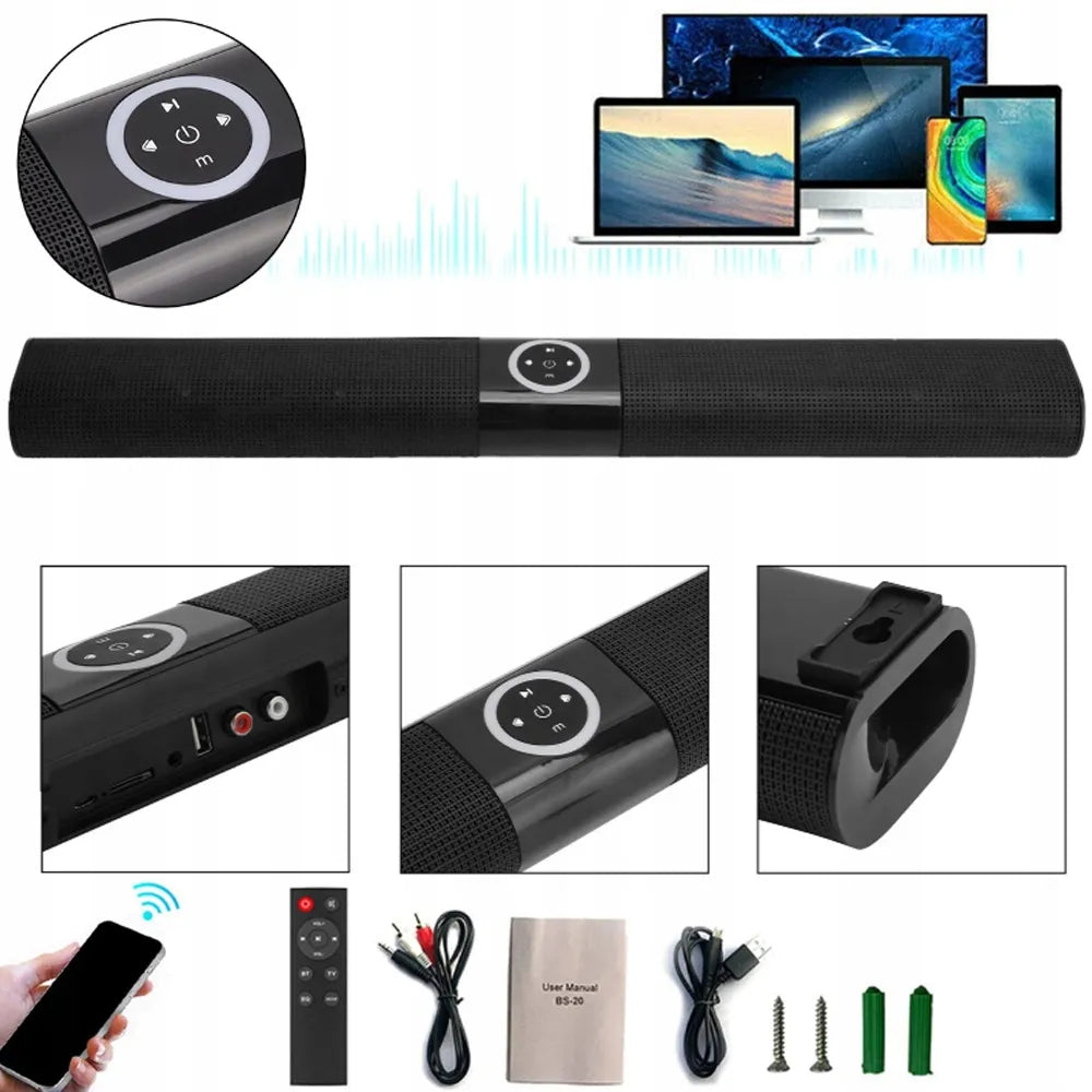 SOUNDBAR garsiakalbis TV Bluetooth 5.0 televizoriui