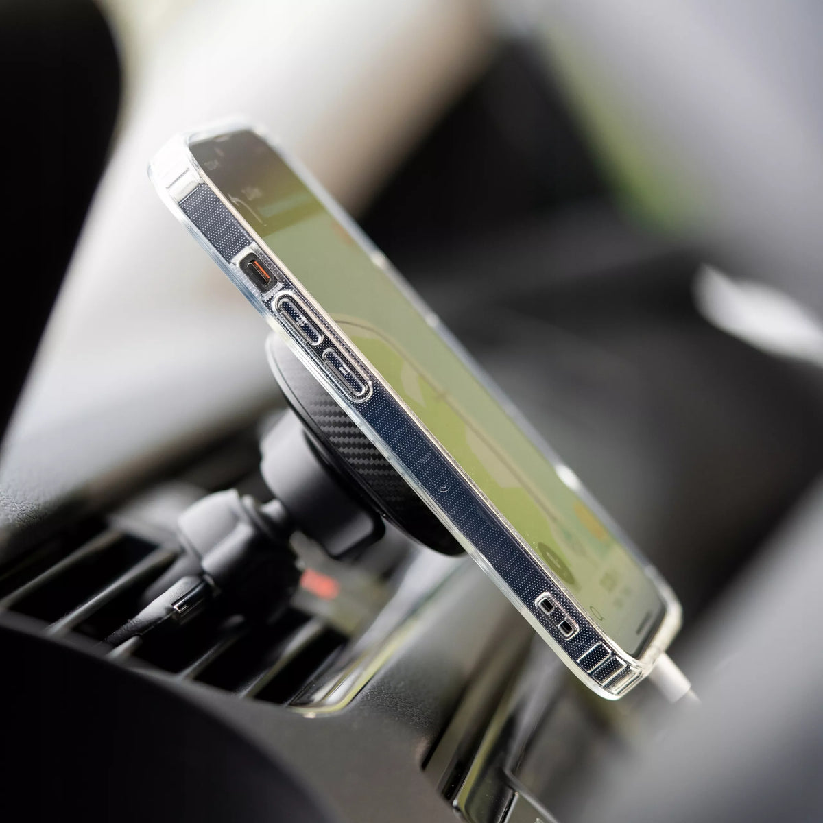 Spacecase magnetinis automobilinis telefono laikiklis MagSafe ventiliacijos grotelėms Mag Holder