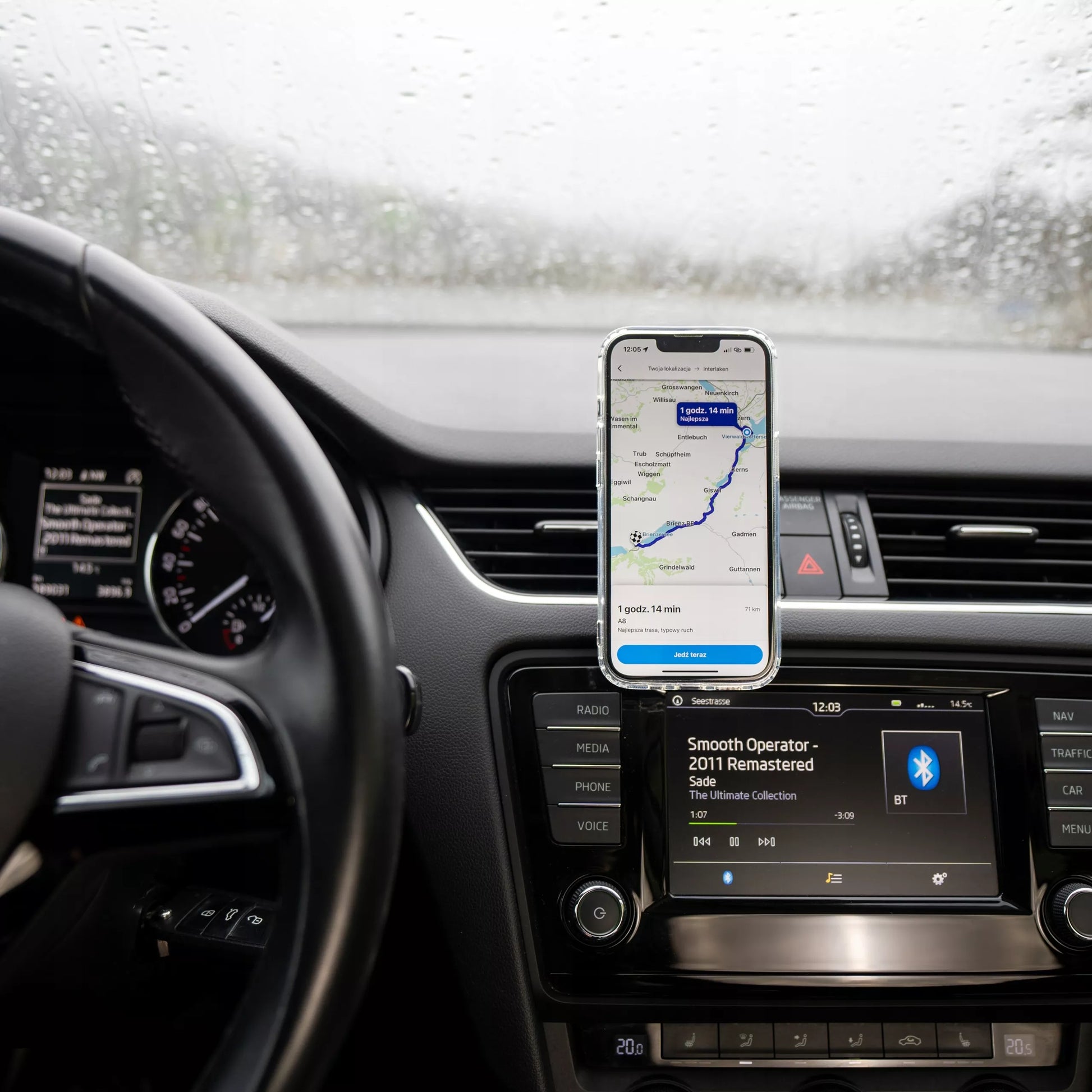 Spacecase magnetinis automobilinis telefono laikiklis MagSafe ventiliacijos grotelėms Mag Holder