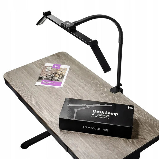 Spacetronik Glow D9 reguluojama LED stalinė lempa braižytojams be šešėlių