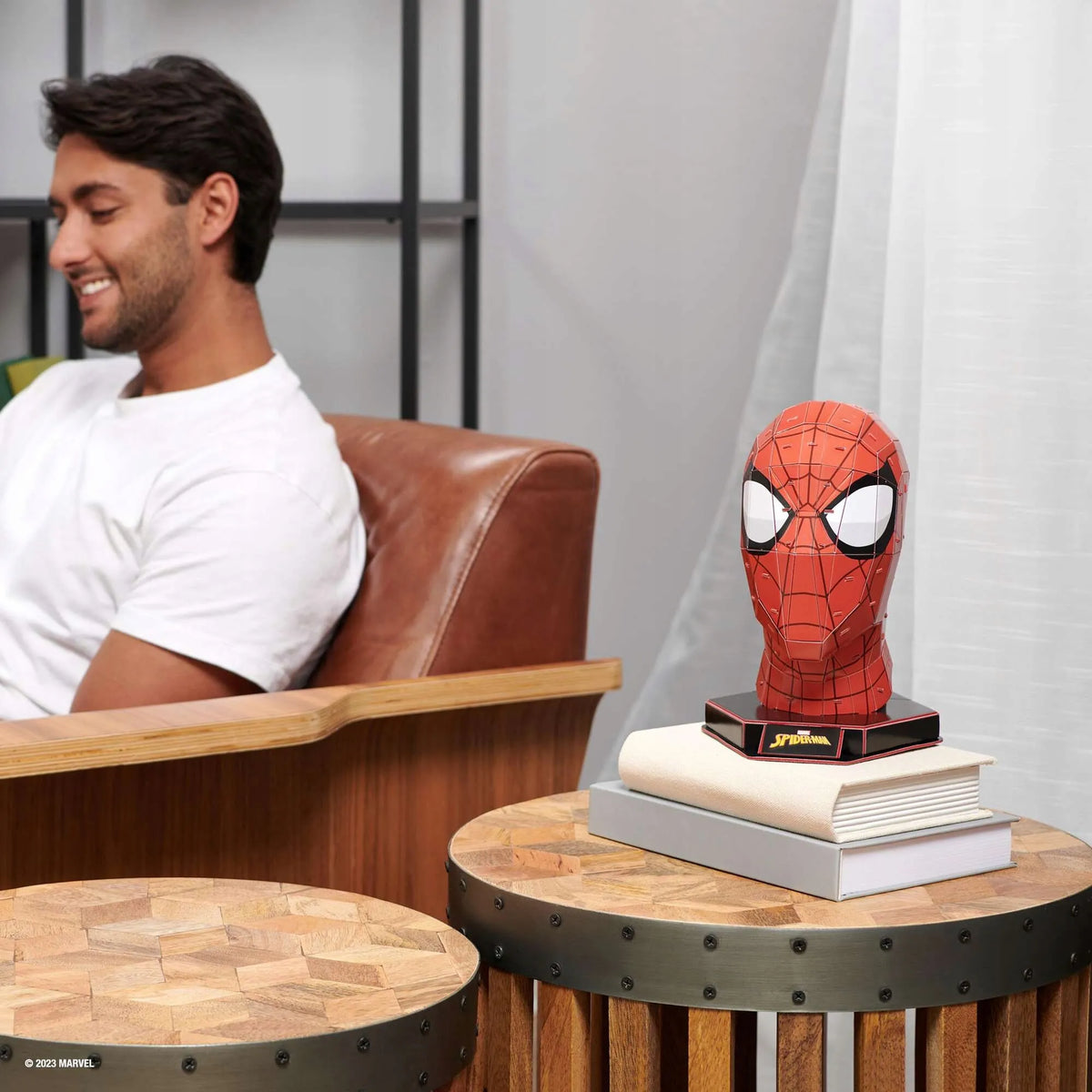 „Spider-Man“ 3D dėlionė „Marvel“ – surenkamas „4D Build“ modelis, 82 detalės