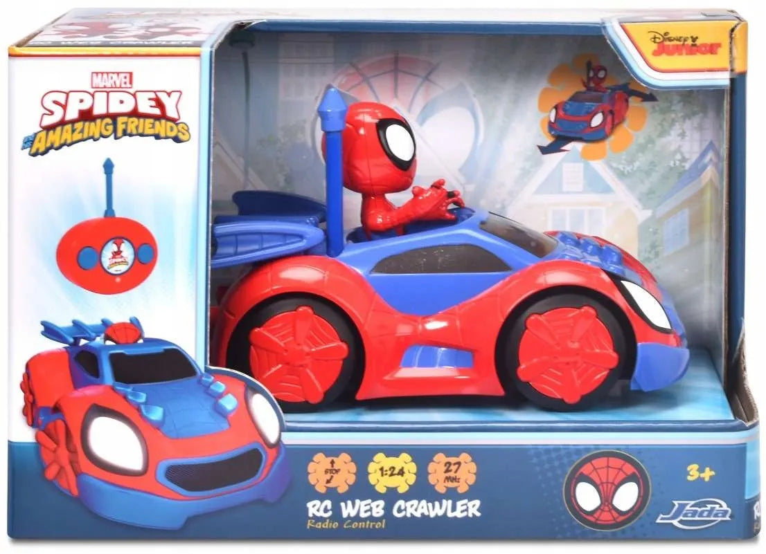 „Spidey ir draugai“ nuotoliniu būdu valdomas „Crawler“ automobilis, 1:24