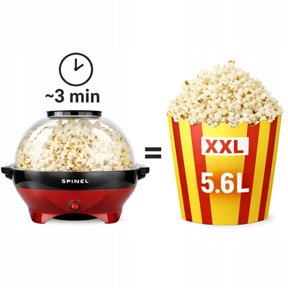 „Spinel Cook“ spragėsių gaminimo aparatas su dangčiu, 800 W, 5,5 l