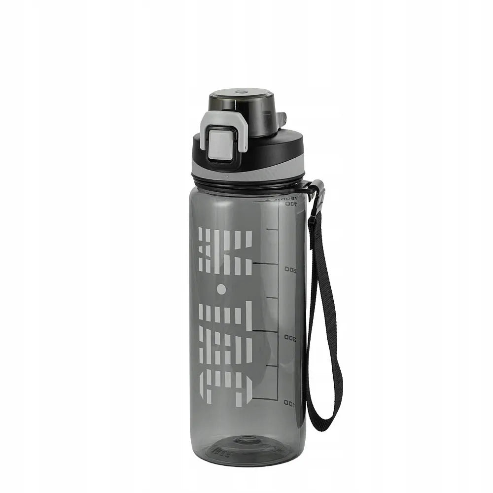 Sportinė gertuvė M-Tac su matavimo skale 750 ml, pilka