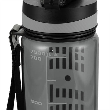 Sportinė gertuvė M-Tac su matavimo skale 750 ml, pilka