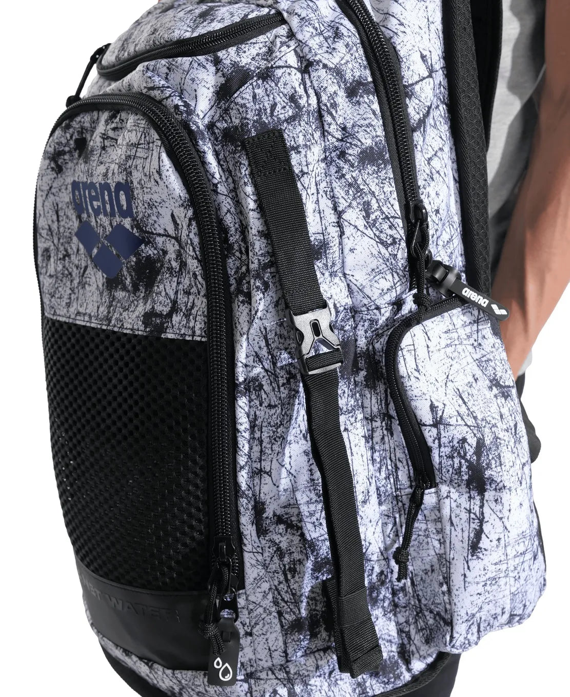 Sportinė kuprinė baseinui, treniruotėms ir sporto salei unisex Arena All Set 45L