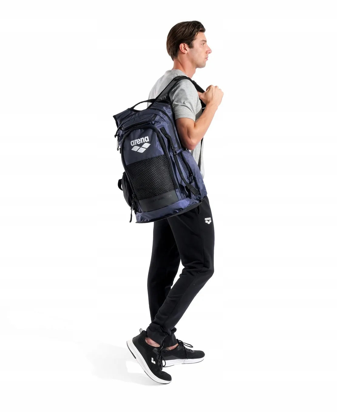 Sportinė kuprinė baseinui treniruotėms sporto salei unisex Arena All Set 45L