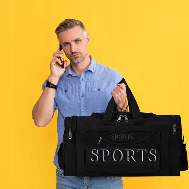 Sportinis kelioninis treniruočių krepšys turistinėms kelionėms, 20 l, RETOO S071, nešiojamas ant peties