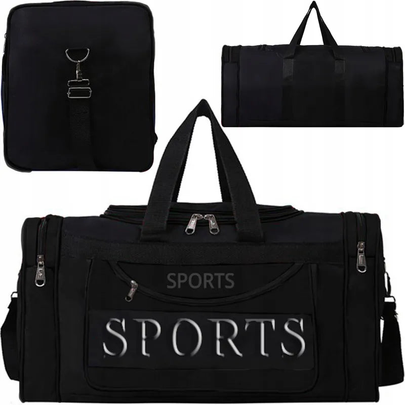 Sportinis kelioninis treniruočių krepšys turistinėms kelionėms, 20 l, RETOO S071, nešiojamas ant peties