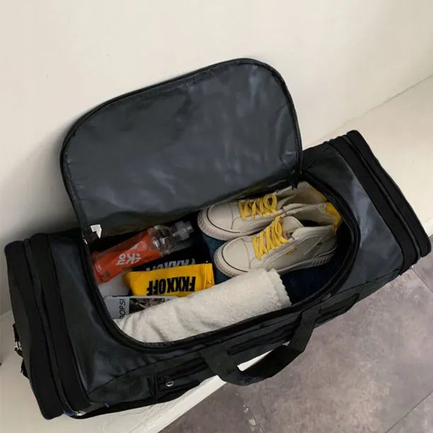 Sportinis kelioninis treniruočių krepšys turistinėms kelionėms, 20 l, RETOO S071, nešiojamas ant peties