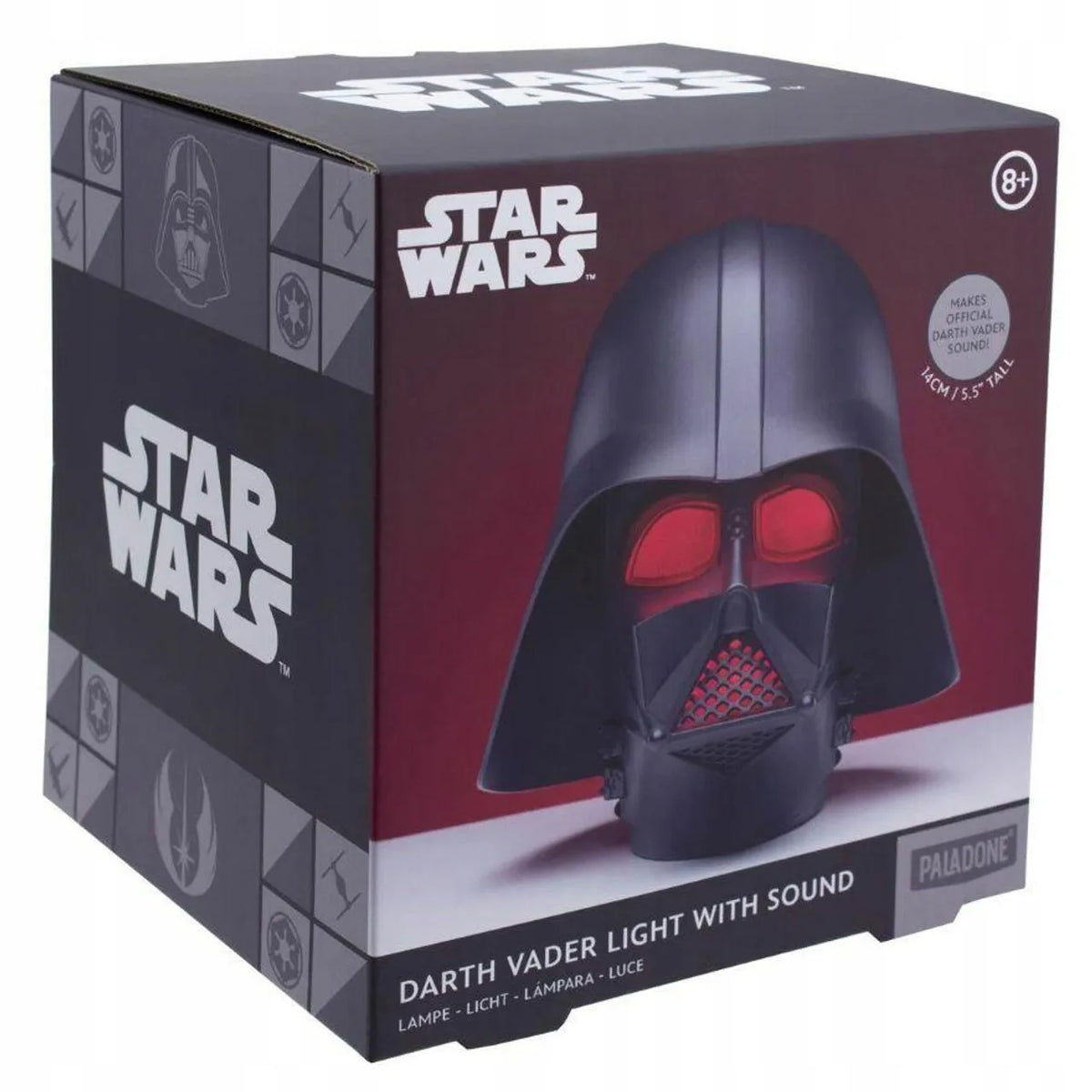 „Star Wars“ Darth Vader 3D lemputė su garsu