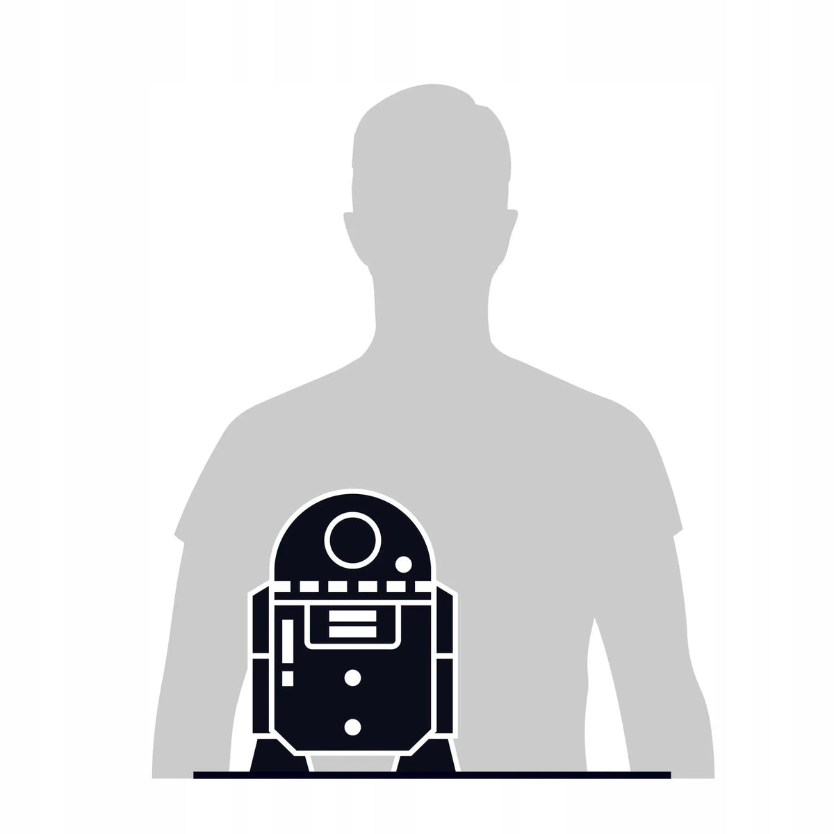 „Star Wars“ R2-D2 3D modelio dėlionė, 201 elementas, „4D Build“