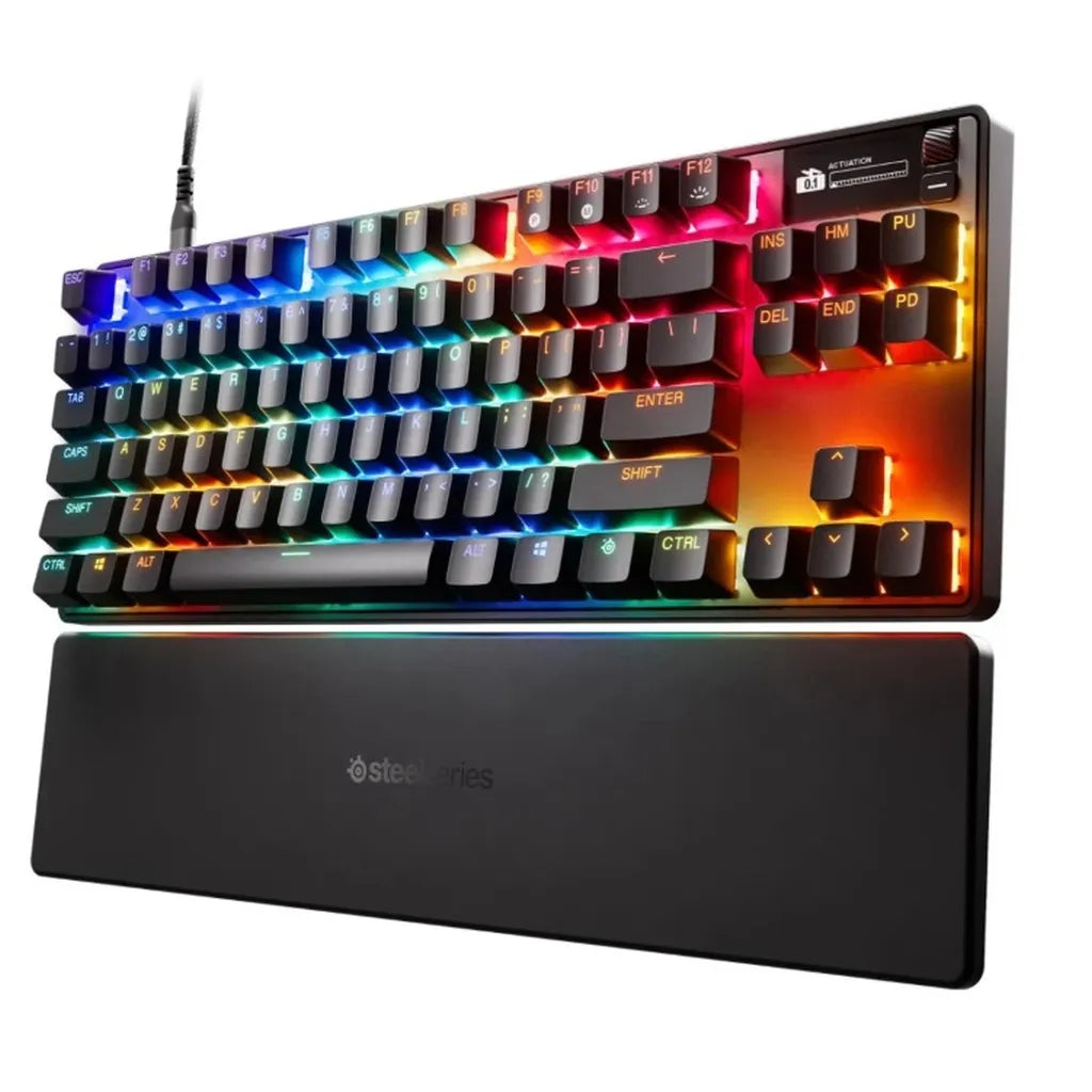 SteelSeries Apex Pro TKL Gen 3 mechaninė klaviatūra, OmniPoint, US, RGB, juoda