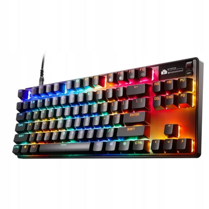 SteelSeries Apex Pro TKL Gen 3 mechaninė klaviatūra, OmniPoint, US, RGB, juoda