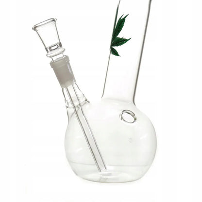 Stiklinis bongas Bullet Leaf Line 21 cm