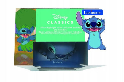 Stitch 3D Žadintuvas su Naktine Lempa ir Garsais