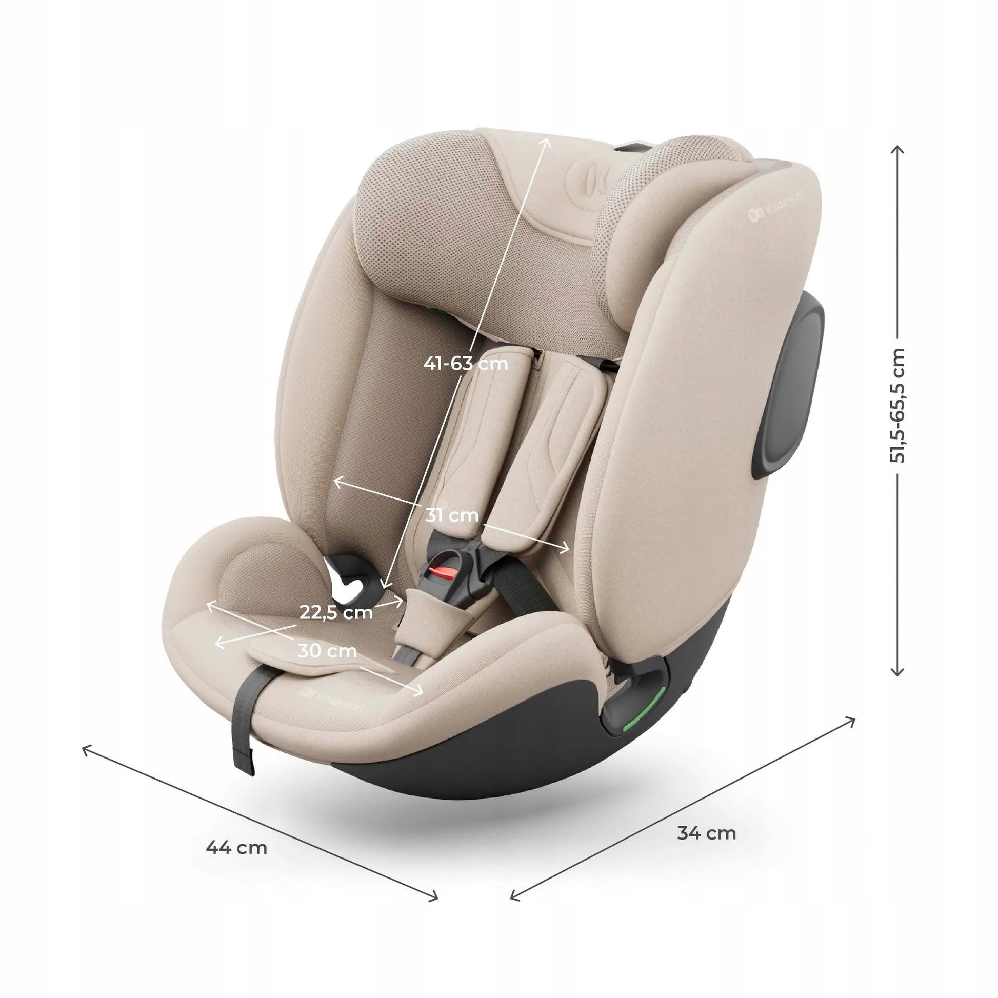 Sukamas automobilinė kėdutė Kinderkraft ENDURA i-Size 40–150 0–36 kg ISOFIX