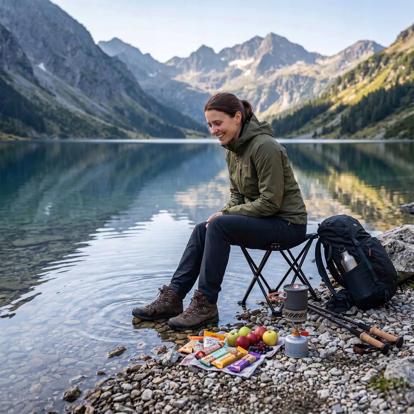 Sulankstoma turistinė kėdutė Vitolog – žūklei, kempingui ir stovyklavimui