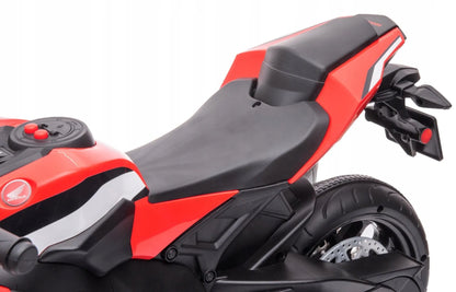 „Sun Baby“ elektrinis motociklas „Honda CBR 1000RR“, 12 V, raudonas, su šviesomis ir garsais