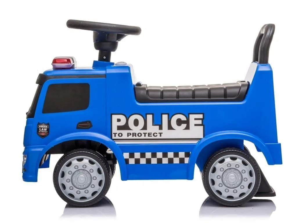 „Sun Baby“ policijos automobilio stumdukas „Mercedes Antos“, mėlynas