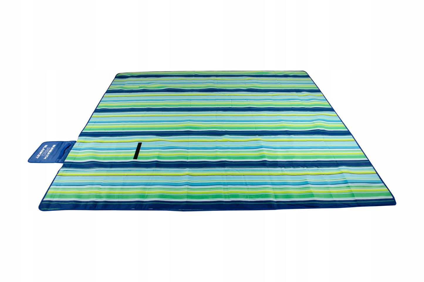 SUN PRO piknikinis paplūdimio paklotas 200x200 cm su rankena, diržu ir kuoliukais