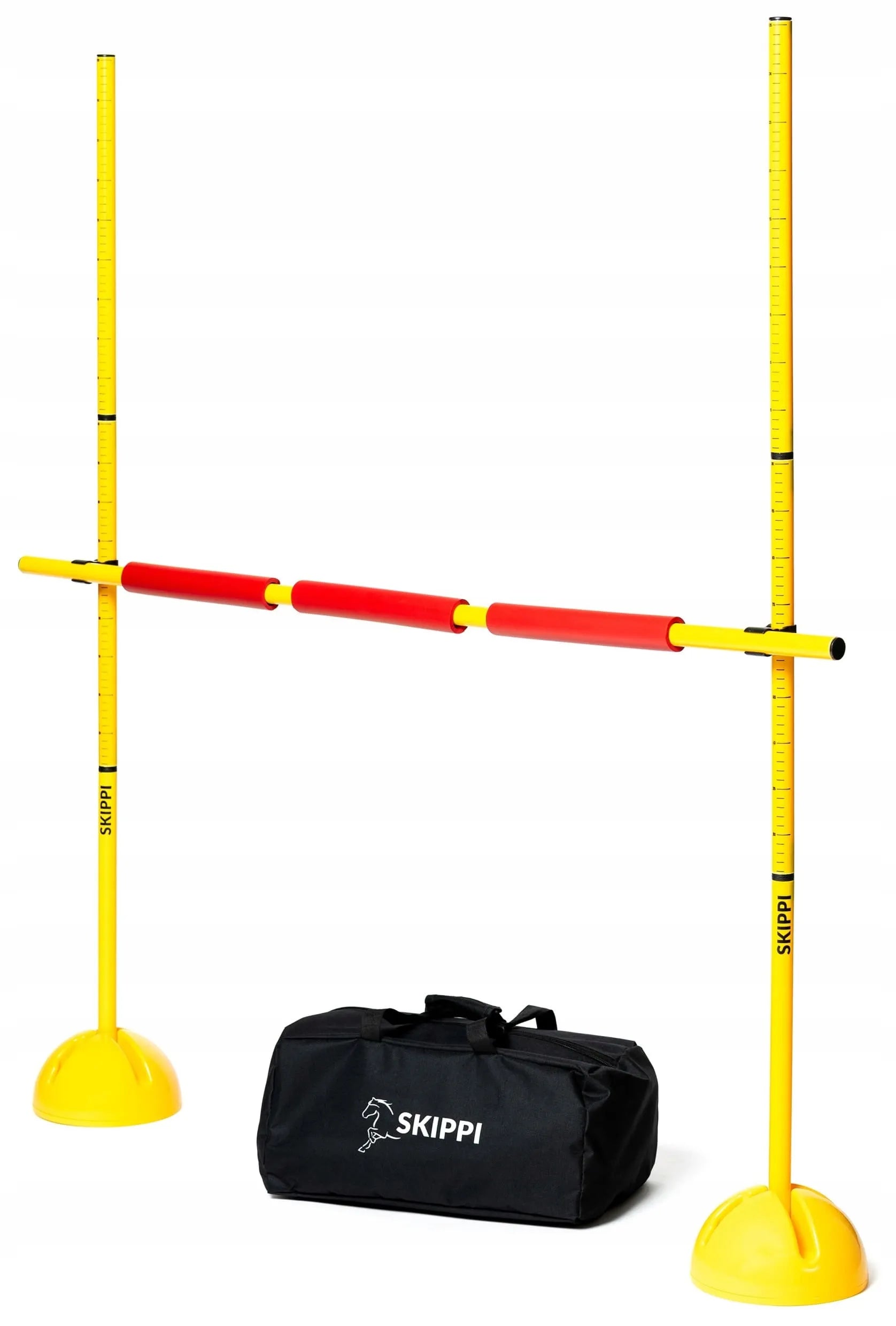 Šuolių kliūtis Hobby Horse arkliukai ant lazdos 135 cm – originali Skippi