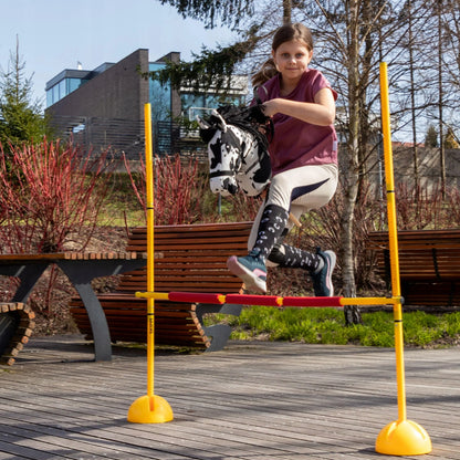 Šuolių kliūtis Hobby Horse arkliukai ant lazdos 135 cm – originali Skippi