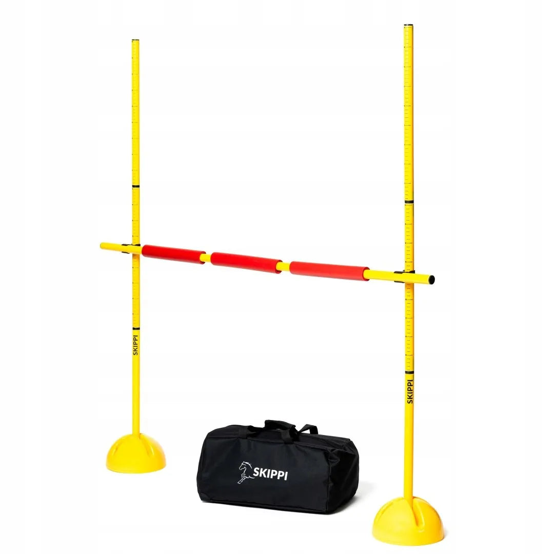 Šuolių kliūtis Hobby Horse arkliukai ant lazdos 135 cm – originali Skippi