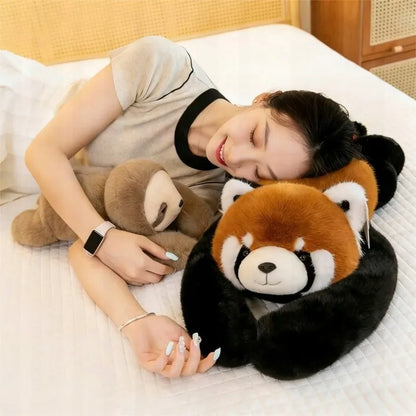 Sveriamas pliušinis žaislas „Ciężkomiś“ – raudonoji panda, didelis, 65 cm, 1 kg