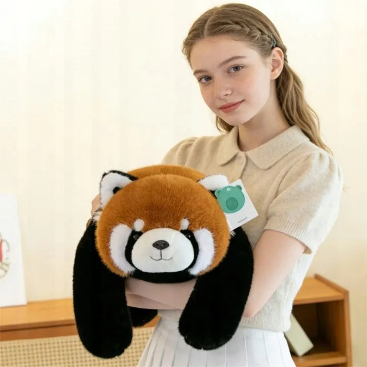 Sveriamas pliušinis žaislas „Ciężkomiś“ – raudonoji panda, didelis, 65 cm, 1 kg